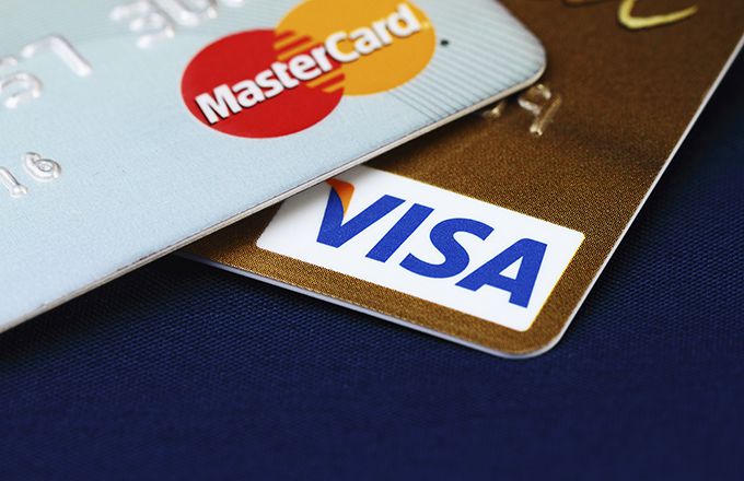 Visa, Mastercard
